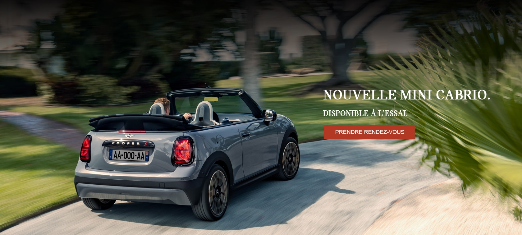 Nouvelle MINI Cabrio, disponible à l'essai