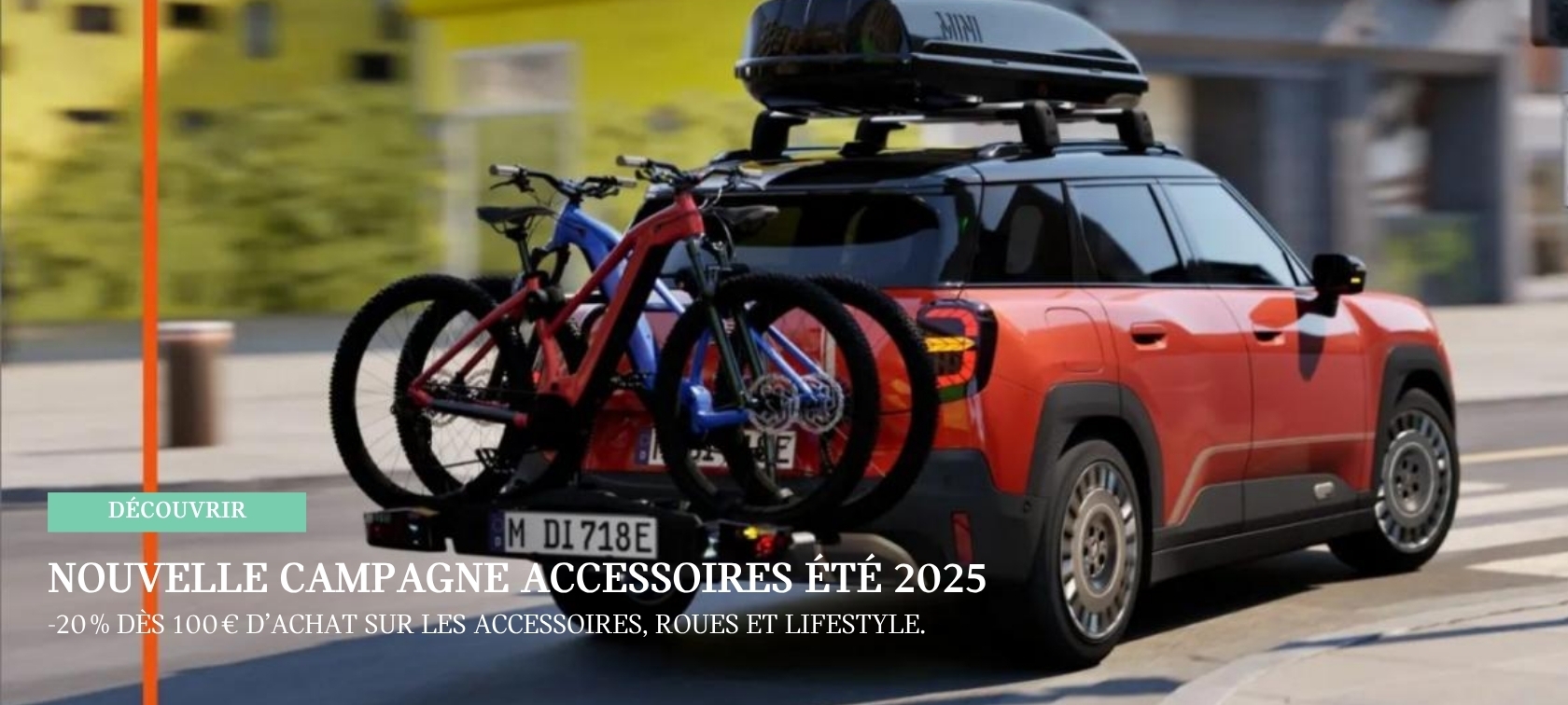 Roulez avec style cet été avec MINI, profitez de l'offre été 2025 sur les accessoires, roues et lifestyle !