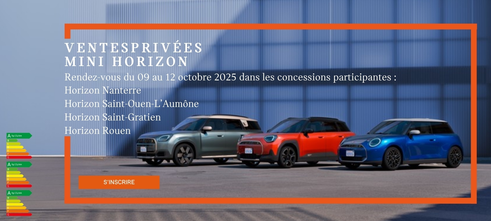 Ventes privées Horizon MINI
