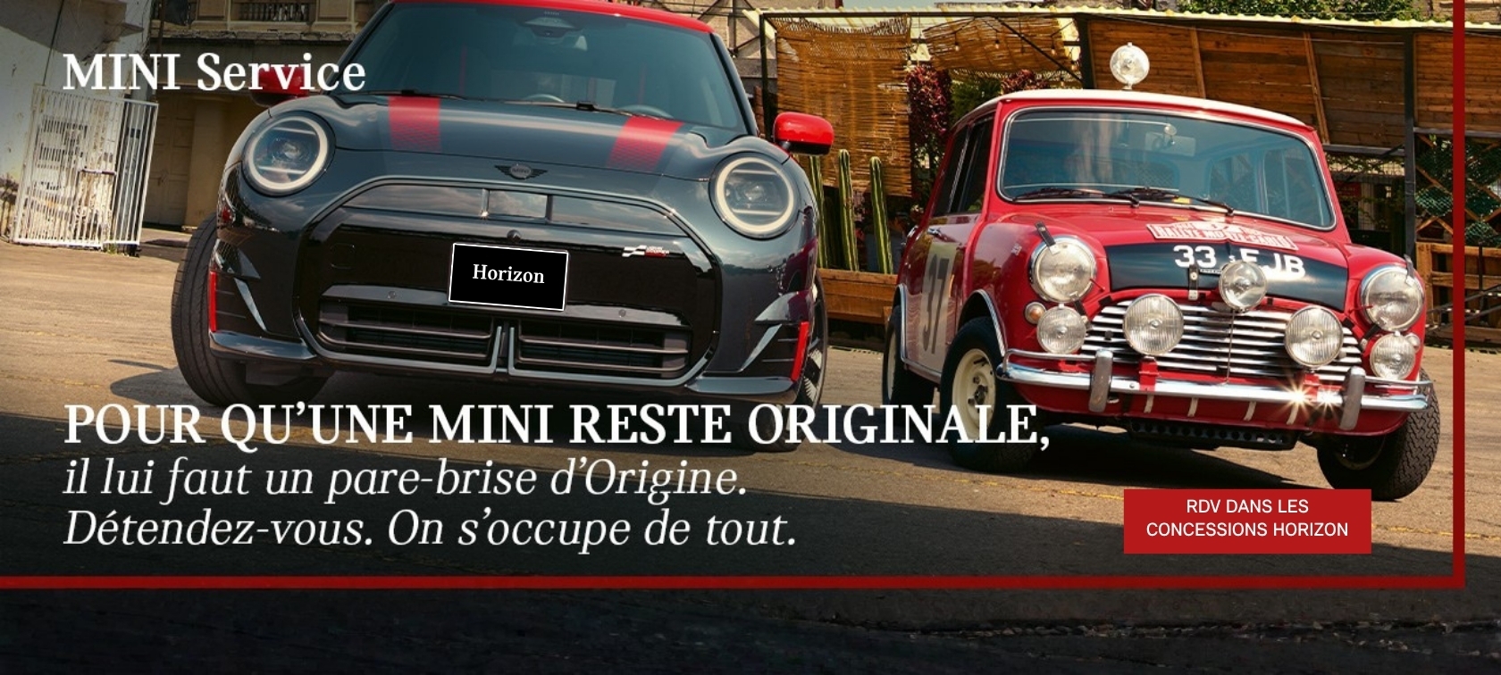 MINI Service : L'excellence MINI appliquée à votre pare-brise.