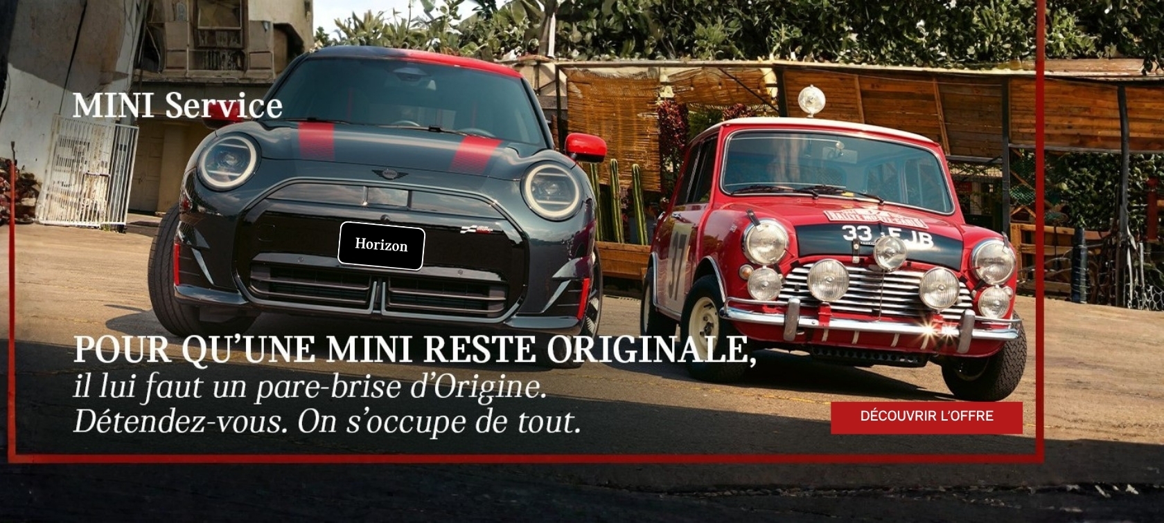 MINI Service : L'excellence MINI appliquée à votre pare-brise.