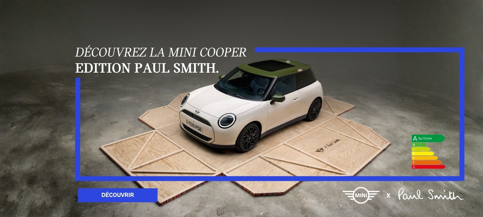 La MINI édition Paul Smith