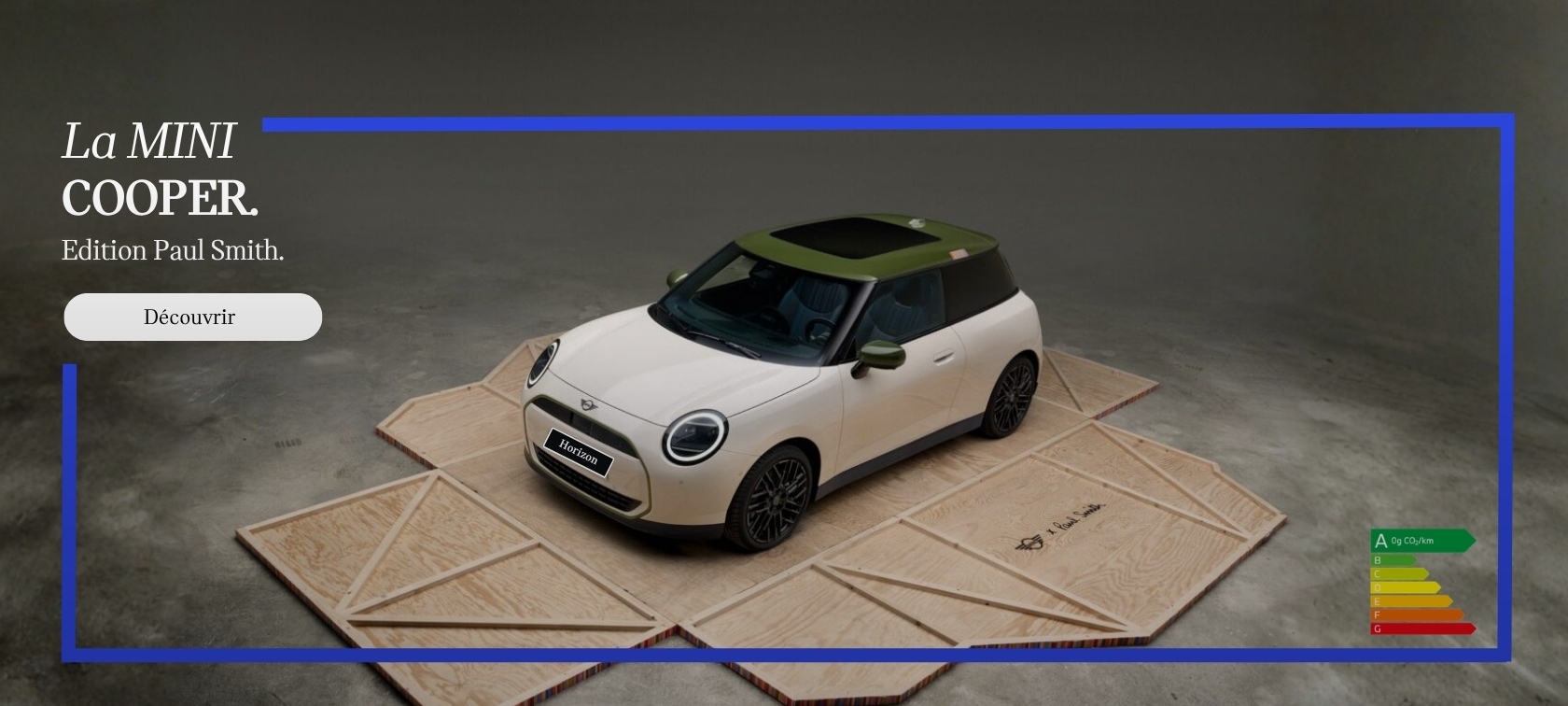 La MINI édition Paul Smith