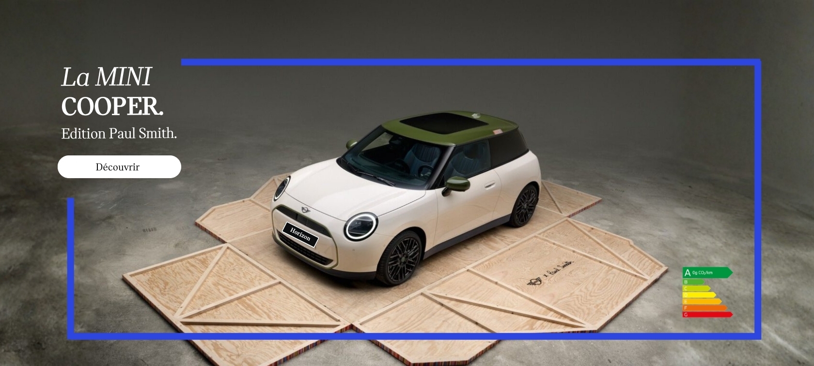 La MINI édition Paul Smith