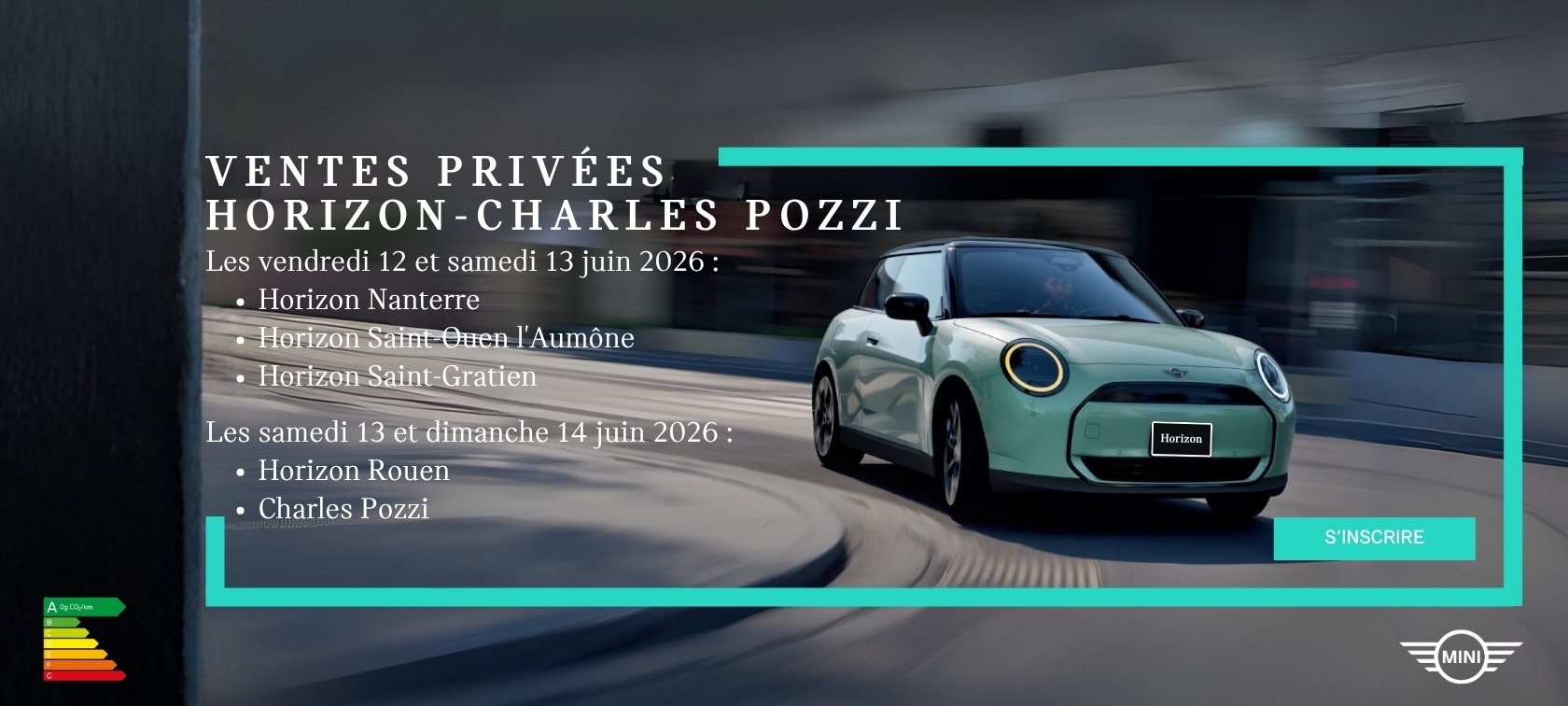 Ventes privées Horizon Charles Pozzi