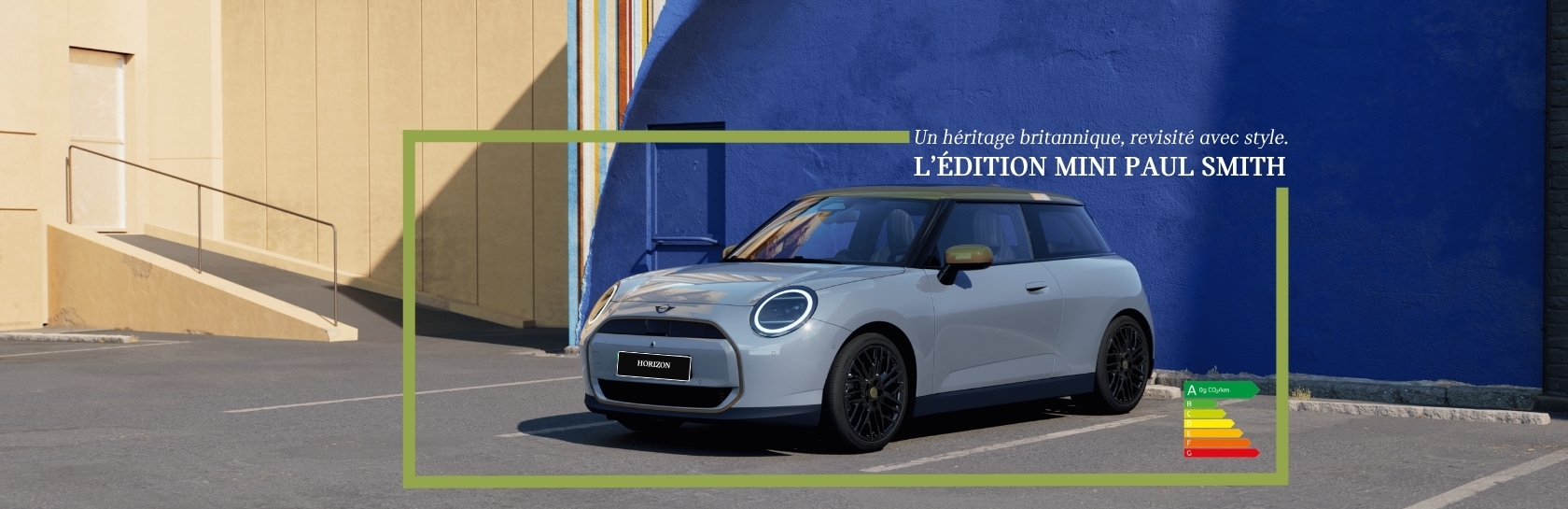 La MINI édition Paul Smith