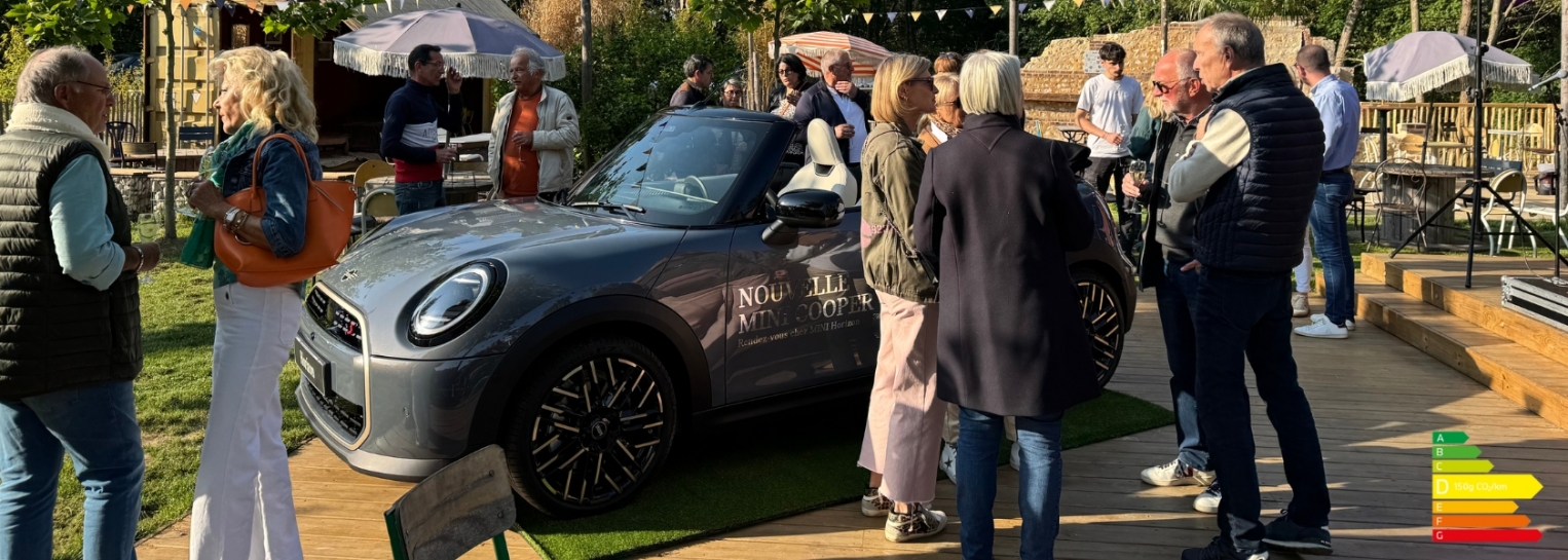 Retour sur notre afterwork “guinguette“ pour le lancement du nouveau MINI Cabrio.